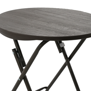 <span class=keywords><strong>Table</strong></span> de <span class=keywords><strong>bistro</strong></span> ronde en bois de 60cm pour fête commerciale d'hôtel <span class=keywords><strong>Table</strong></span> de salle à manger pliable d'extérieur - Product Image 3