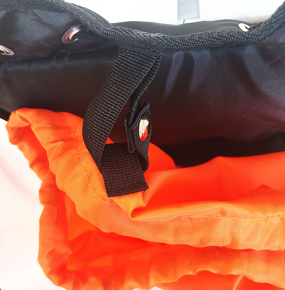 2022 new transparent waterproof pvc women's bag casual fashion backpack large capacity two-piece jelly bag wholesale