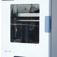 Laboratory Vertical Incubator Shaker Double Layer Liter Steel 0.1 Temperature Fluctuation for Microbial Culture