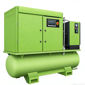 <strong>Air</strong> <strong>Compressor</strong> Industrial Screw Portable Single Phase 220V Small 7.5KW Silent 10HP With Dryer Gas Tank With CE Wholesale Car Use - Product Image 2