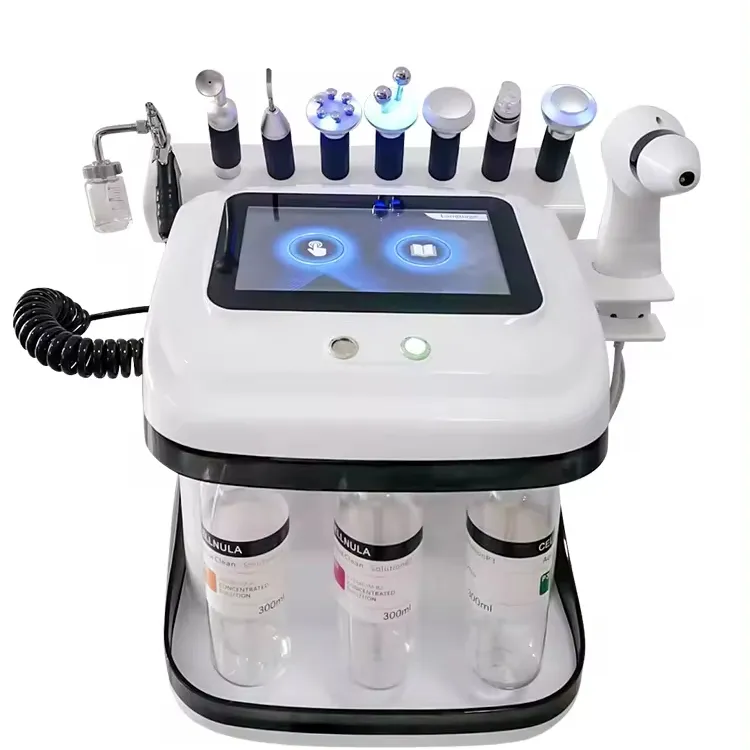 a Beauty Salon Professional Hydro Diamond Peeling Water Multifunctional Micro Dermabrasion Hydro Oxygen Facial Machine