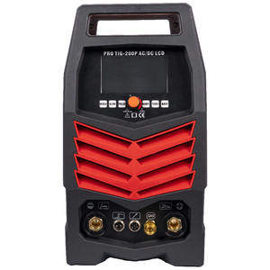 AC/DC TIG 200V LCD 화면 펄스 HF AC 밸런스 9개 메모리 고주파 인버터 IGBT 디지털 제어 용접기 - Product Image 1