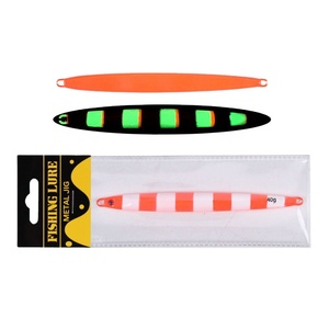 Leurre de pêche en métal lesté pour jigging, pêche en bateau en mer, pêche en eau salée, lancer depuis le rivage, leurre dur artificiel, support pour OEM personnalisé - Product Image 2