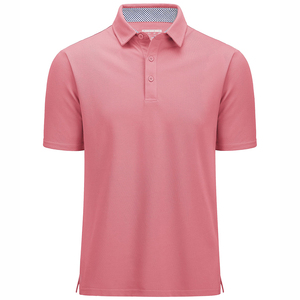 Chemises polo slim fit à manches courtes, respirantes, séchage rapide, 100% coton, de haute qualité, en vente à prix abordable - Product Image 5