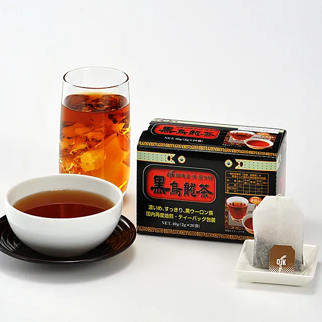 Oolong black tea 2gx20P sugar free tea made in Japan with Chinese oolong tea leaf for daily use grade for hot sale