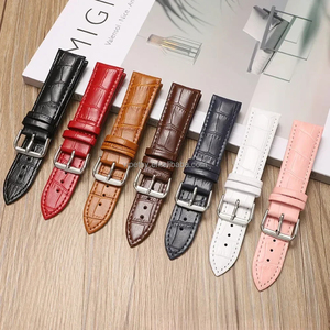 <span class=keywords><strong>Bracelet</strong></span> de <span class=keywords><strong>montre</strong></span> en cuir de vachette véritable de qualité supérieure, vente en gros 2026, tailles 12 à 24 <span class=keywords><strong>mm</strong></span> - Product Image 1