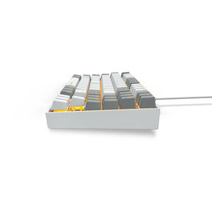 2-color Rgb Backlit Wired Mechanical <b>Gaming</b> Keyboard 89-key Combination Waterproof Abs Usb 61-standards Personalized Z13 89-key - Product Image 2
