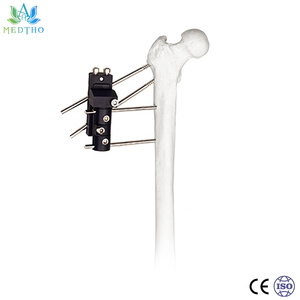 Fixateur externe de traction orthopédique de haute qualité pour articulation de la hanche, fixation chirurgicale externe pour fracture osseuse, fragment de fémur et de tibia, CE ISO - Product Image 2