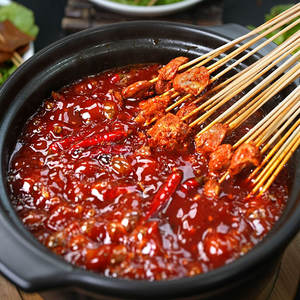 Brochettes du Sichuan Ingrédients Assaisonnement à la viande épicée Assaisonnement à la marmite épicée Côté rue Shuan Du Commercial Chuan Chuan Base de saveur - Product Image 2