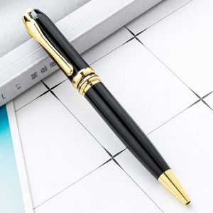 1.0Mm Custom Logo Metal Business Office Student Smooth Writing Twist-Action Black Ballpoint <b>Pen</b> - Product Image 4