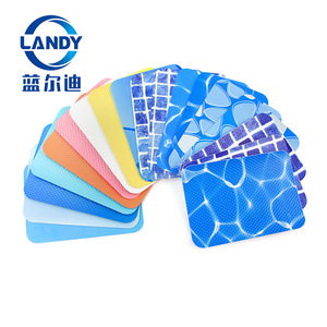 Landy Pool Liner PVC Rectangle Mosaic Pattern <b>Waterproof</b> <b>Membrane</b> For Swimming Pool - Product Image 5
