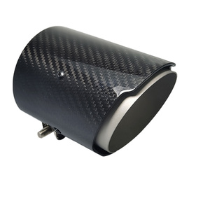AK karbon Fiber egzoz İpuçları BMW F87 M2 F80 M3 F82 F83 M4 doğrudan Fit veya evrensel susturucu egzoz borusu - Product Image 6
