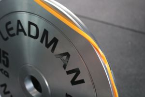 Leadman แผ่นเหล็กยกน้ำหนักสำหรับยิมฟิตเนส, แผ่นกันชนแผ่นปรับน้ำหนักแผ่นเหล็กโครเมี่ยม - Product Image 6