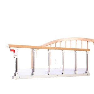 Barandilla de Cama Plegable de Acero Inoxidable de 35 Pulgadas de Altura para Personas Mayores y Pacientes Médicos, Protección de Seguridad para Uso Doméstico - Product Image 1