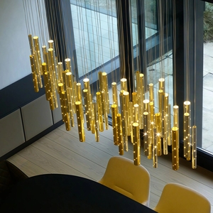 Plafonnier encastré JYLIGHTING, design cylindrique métallique perforé, effet ciel étoilé, élégant et brillant, pour salon - Product Image 2
