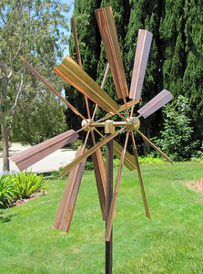 Offre Spéciale Usine Directe En <span class=keywords><strong>Métal</strong></span> Vintage Bronze Home Sweet 8 appartements Maison <span class=keywords><strong>Jardin</strong></span> Répulsif D'<span class=keywords><strong>oiseau</strong></span> De <span class=keywords><strong>Décoration</strong></span> De Moulin À Vent - Product Image 2