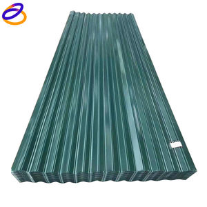 Duurzaam Anti-Corrosie Ppgi Gegalvaniseerd Staal Zink Ijzer Plaat Kleur Gecoat Voorgelakte Golfplaten Dakplaat - Product Image 1