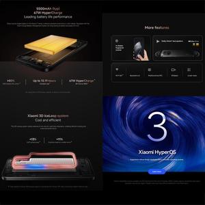 Versión Global Xiaomi 15T 5G Smartphone con Huella Dactilar en Pantalla, 12GB+256GB, 6.83 Pulgadas, Batería de 5500mAh, Teléfono Móvil 5G - Product Image 4