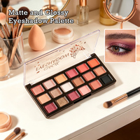 Palette de fards à paupières mats étincelants Menow E4113 OEM/ODM, étiquette privée, imperméable, cosmétiques, vente en gros, personnalisation en usine