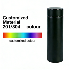 YEKEA Kişiselleştirilmiş 500ml Akıllı LED Sıcaklık Göstergeli Metal Yalıtımlı Su Şişeleri Paslanmaz Çelik Akıllı Vakumlu Matara - Product Image 2