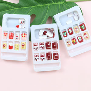 Adornos <span class=keywords><strong>de</strong></span> <span class=keywords><strong>uñas</strong></span> postizas <span class=keywords><strong>de</strong></span> <span class=keywords><strong>Navidad</strong></span>, forma cuadrada corta, regalo <span class=keywords><strong>de</strong></span> <span class=keywords><strong>Navidad</strong></span>, novedad <span class=keywords><strong>de</strong></span> <span class=keywords><strong>2022</strong></span> - Product Image 3