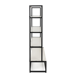 Tầng thường vụ đa tầng kim loại và gỗ Kệ trưng bày hàng hóa kệ cho cửa hàng bán lẻ Boutique - Product Image 3