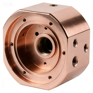 ชิ้นส่วนโลหะอุตสาหกรรมที่ผลิตด้วยเครื่อง CNC แบบ OEM/ODM - บล็อกวาล์วไฮดรอลิกสแตนเลสแบบกำหนดเอง จัดหาจำนวนมาก - Product Image 3