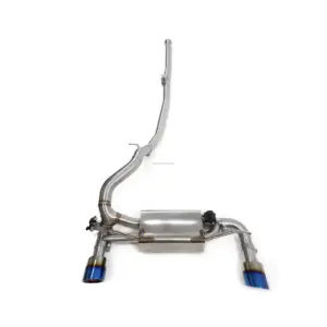 OUCHI SS304 Ford Exhaust stainless steel exhaust for Ford Focus RS 2.3T Exhaust Auto Performance Parts