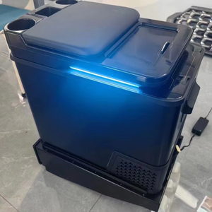 Console centrale réfrigérée avec compresseur pour <span class=keywords><strong>Mercedes</strong></span> Sprinter Caractéristiques Porte-gobelets et lumière ambiante LED - Product Image 1