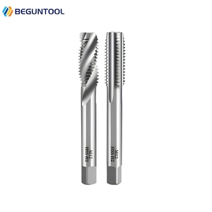 Tarauds de filetage HSS 6542 BEGUN DIN371, tarauds de machine à rainures spirales, tarauds à pointe spirale M2-M10, tarauds HSSE DIN371 - Product Image 2