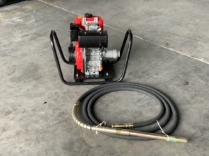 Moteur diesel conduisant le vibrateur concret chape <span class=keywords><strong>vibrante</strong></span> avec l'arbre de porc 38mm 45mm 50mm pour des travaux de construction - Product Image 4