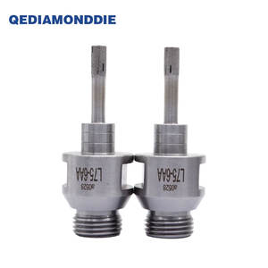 Foret diamanté à noyau serti au gaz personnalisé de 1/2 pouce, matériau HSS, filetage conique, tige droite, béton, 5 mm-6 mm, foret pour trous dans le verre - Product Image 1