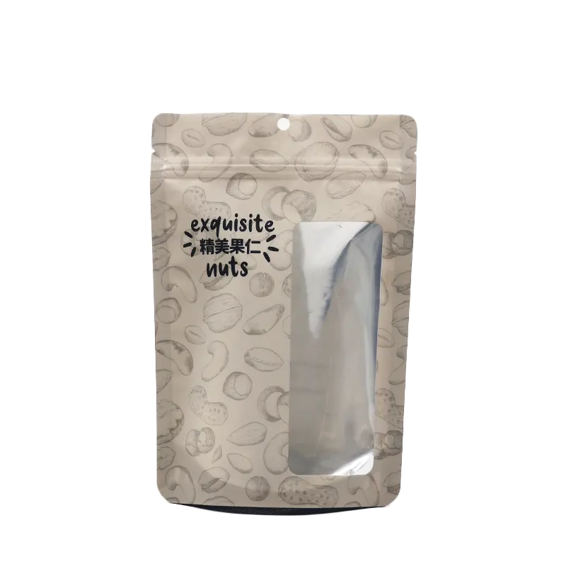 Bolsas de plástico para alimentos en polvo y especias, Logo impreso personalizado, papel de aluminio, Mylar, cierre con cremallera