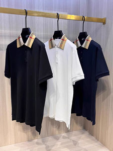 NUOVA <span class=keywords><strong>Polo</strong></span> 2025 JT con Logo Ricamato Uomo Donna Di Tendenza Business con Risvolto in Cotone T-shirt Berry Casual Retrò Tinta Unita da Golf per lo Sport - Product Image 3