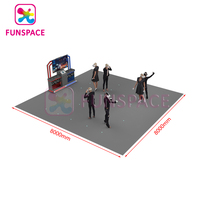 Funspaces 9D Vr Park Dispositivos de realidad virtual Arena Juego de disparos Vr Escape Room Gaming Machine