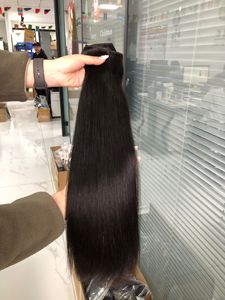 Extensioni di Capelli Umani Remy Cinesi di Alta Qualità, Clip-in, Doppia Trama, Marrone <span class=keywords><strong>Scuro</strong></span>, 35cm/14 Pollici, 7 Pezzi, 120g, Extension Voluminose - Product Image 3