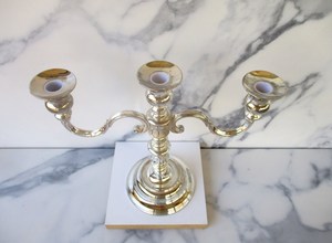 Support de bougie en métal en promotion pour la décoration de table, salon, salle à manger, chambre, événements de mariage - Product Image 3