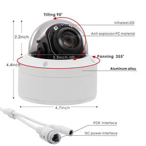 <span class=keywords><strong>2mp</strong></span> 5mp 8mp poe ptz אבטחה מצלמה 5x זום עדשה זום תנועה גילוי תמיכה ראייה בלילה מובנה מצלמת אבטחה ip66 <span class=keywords><strong>cctv</strong></span> אבטחה - Product Image 5