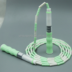 Corde à sauter en bambou pour enfants MAICCA, perles douces en forme de <span class=keywords><strong>gourde</strong></span>, cent sections, spéciale pour les élèves, réglable, bicolore, haute qualité, durable - Product Image 5