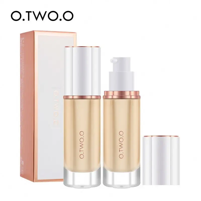 O.two.o Long Lasting Vegan Cruelty Free Water Proof Full Cover Liquid Foundation