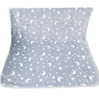Couverture de produit pour bébé Couverture chaude en peluche crochet en flanelle polaire pour nouveau-né