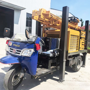 Foreuse électrique à trois roues pour puits d'eau, machine de forage mobile portable 24V, profondeur max. 100m, diamètre 150mm - Product Image 2