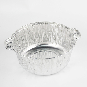 3200ml tek kullanımlık ağır hizmet tipi alüminyum folyo ızgara barbekü tava gıda sınıfı alüminyum folyo Pot - Product Image 1
