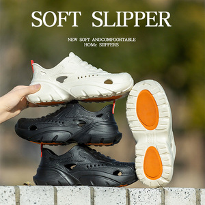Scarpe <span class=keywords><strong>da</strong></span> Acqua per Uomo, Leggere con Suola in EVA, Antiscivolo, con Fori, Suola Spessa, <span class=keywords><strong>Sandali</strong></span> <span class=keywords><strong>da</strong></span> <span class=keywords><strong>Spiaggia</strong></span> Baotou - Product Image 3
