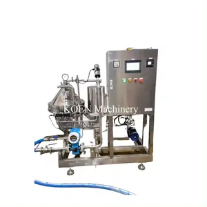 Industrial beer disk centrifuge separator