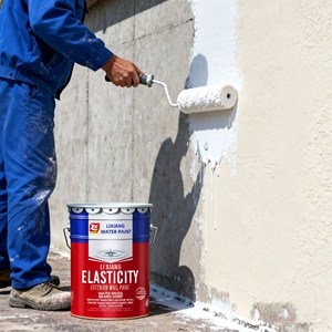 Cat dinding tahan UV tahan <span class=keywords><strong>Alkali</strong></span> asam luar ruangan tahan cuaca sempurna lapisan cat adhesi kuat - Product Image 3