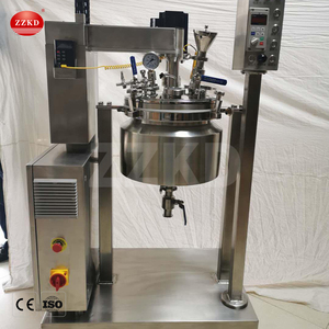 Réacteur d'émulsification sous vide complet pour produits chimiques à haute viscosité en laboratoire, pour la production de gels et de pâtes - Product Image 6