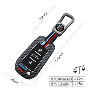 Coque de protection pour clé de <span class=keywords><strong>voiture</strong></span> en alliage de zinc et silicone pour Peugeot 208 3008 308 508 408 2008 307 4008 pour Citroën C4 C3 C6 <span class=keywords><strong>CACTUS</strong></span> C8 - Product Image 6
