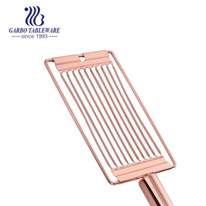 En gros <span class=keywords><strong>pas</strong></span> <span class=keywords><strong>cher</strong></span> non-bâton d'appareils ménagers de cuisine en acier inoxydable 430 rose doré royal cuisine outils de cuisson - Product Image 5