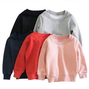 Women's Customizable 100% Cotton Fleece Solid <b>Sweatshirt</b>-Anti-Wrinkle Breathable Quick Dry | OEM Service <b>Embroidery</b> - Product Image 2